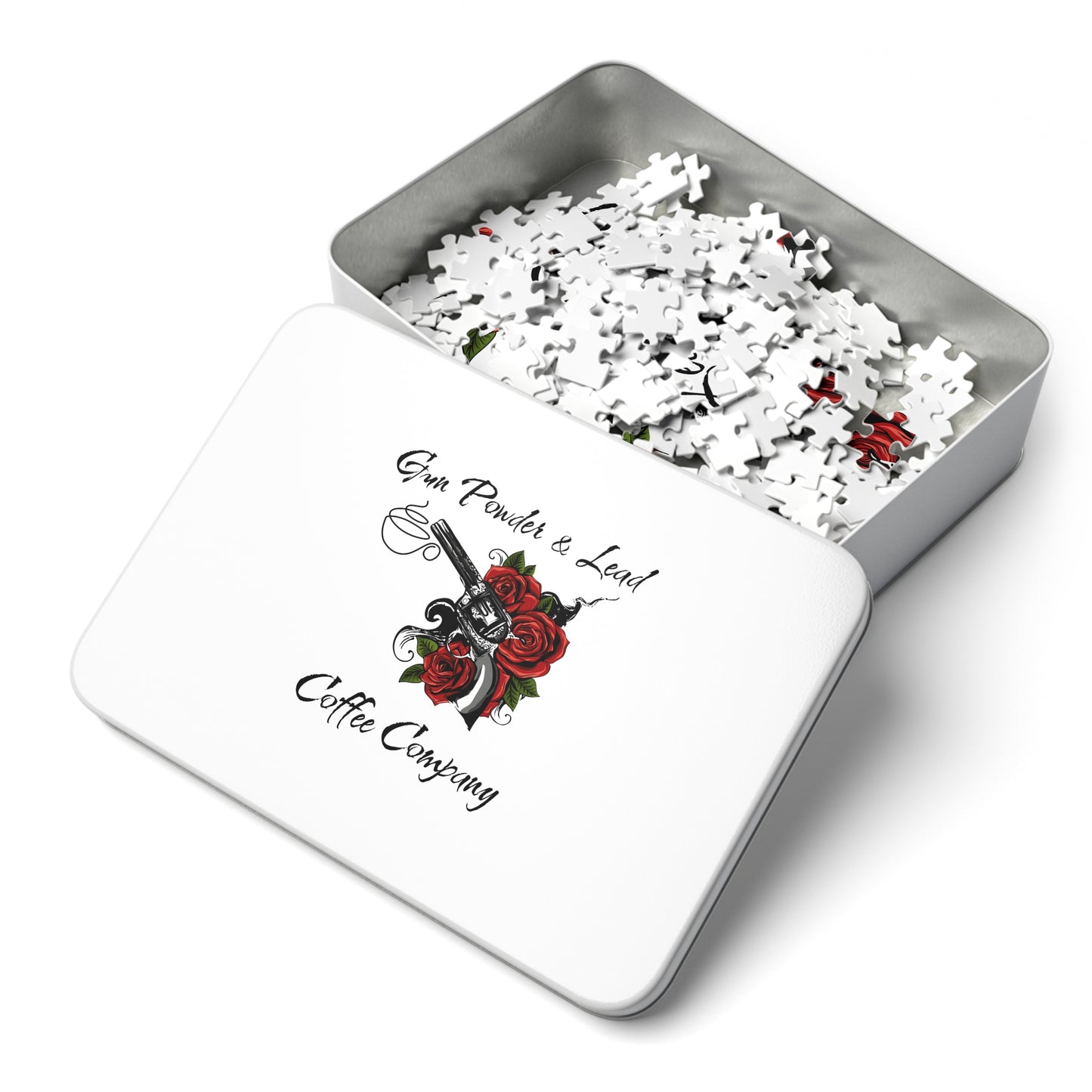 Jigsaw Puzzle with Tin