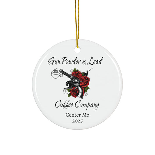 Ceramic Ornaments, 2-Side Print, (1pc, 3pcs, 5pcs, 10pcs)