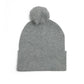 Pom-Pom Knit Cap (Embroidery)