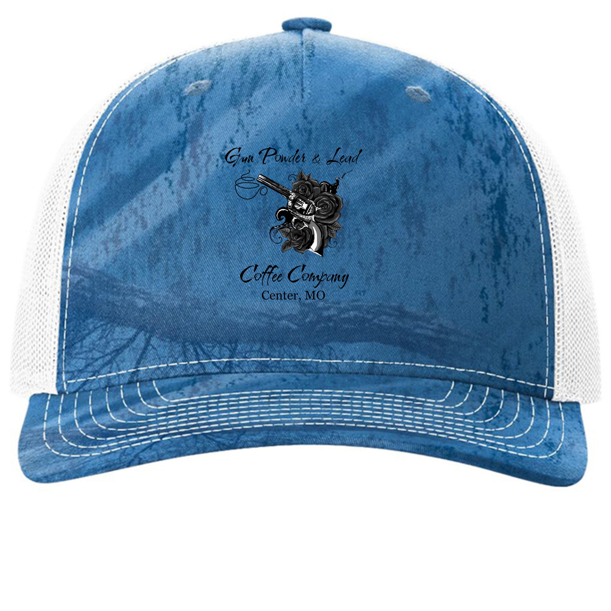 Realtree Fishing Light Blue/ White - FRONT