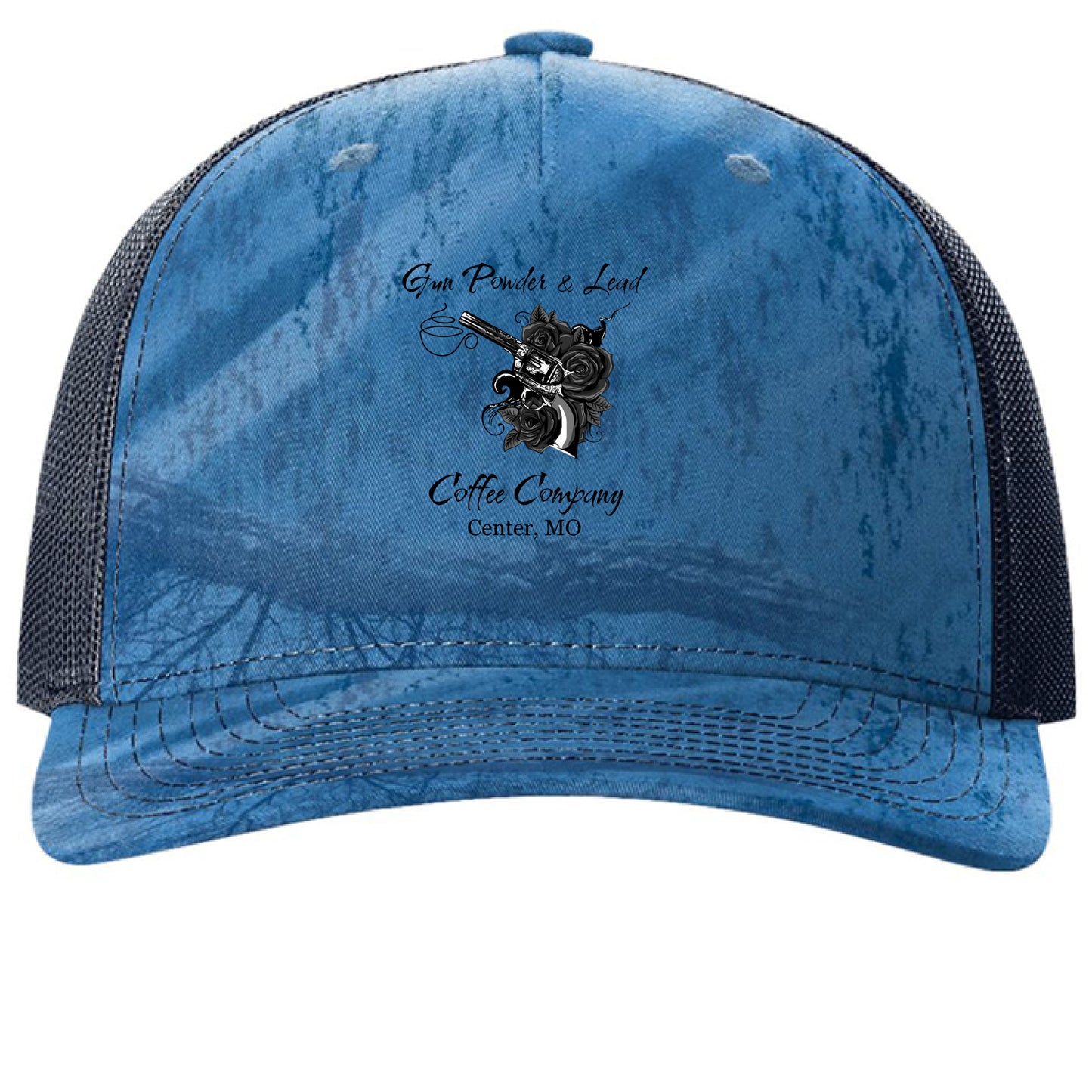 Realtree Fishing Light Blue/ Navy - FRONT